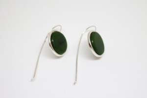 Art gallery: Flat Round Disk Earrings