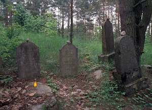 Orthodox graveyard near Bialowieza