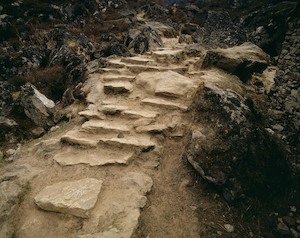 Path near Namche Bazaar, Khumbu