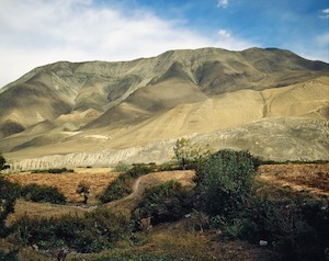 Harvesting near Muktinath, Annapurna Region