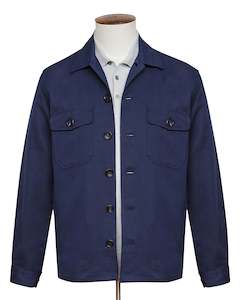 Clothing: Midnight Four Pocket Shirt Jacket