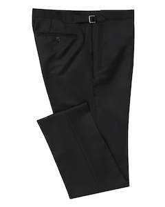 Clothing: Jet Black Smoking Trouser