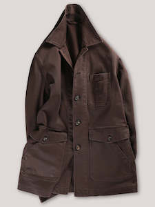 Christian Kimber Fitzroy Chore Jacket - Chocolate