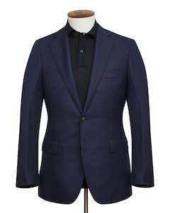 Midnight Hopsack Blazer