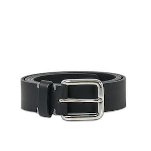 Clothing: Awling Pitch Black & Nickel Modernist Belt