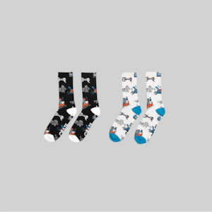 Clothing: SS23 Rainbows End Sock 2 Pack