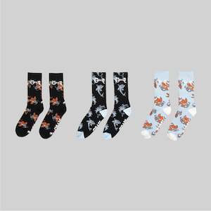 Clothing: SS23 Koi / Shark Sock Pack