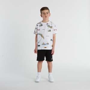 Clothing: KID'S CRATE X RAINBOWS END PARTY T-SHIRT