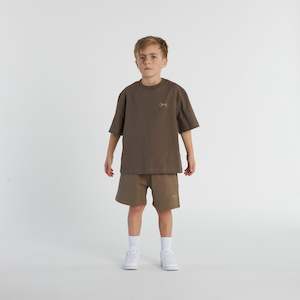 Clothing: Kid's Basic Script Sweat Shorts