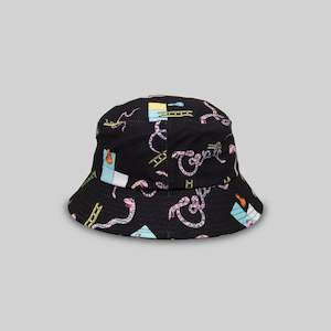 KIDS SNAKES & LADDERS BUCKET HAT