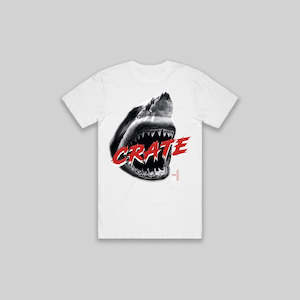 Crate White Shark T-Shirt