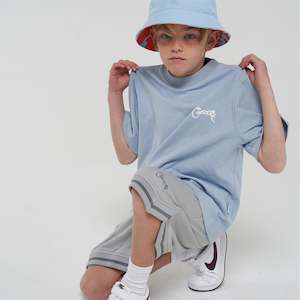 CRATE KIDS SCRIPTED BOX FIT T-SHIRT