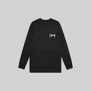 Clothing: MEN'S DRAGON SCRIPT LONG SLEEVE TEE