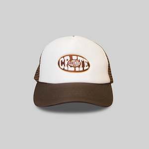 UNISEX OVAL VARSITY TRUCKER CAPS