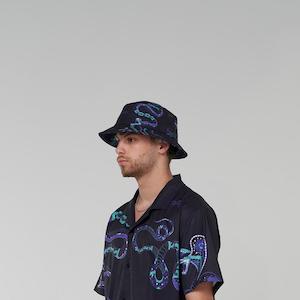 Clothing: Crate Chained Snake Bucket Hat