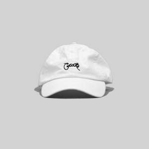 Scripted Cap-Wht