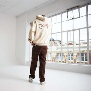 MEN'S SCRIPTED BOX FIT HOODIE