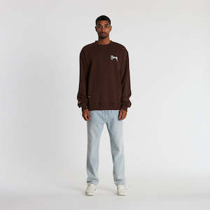 MEN'S SCRIPTED SUPERFLEECE CREW