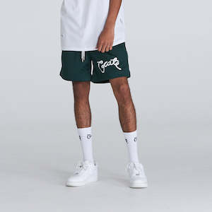 Men's Scripted Mesh Shorts