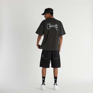 Clothing: MEN'S SCRIPTED BOX FIT T-SHIRT