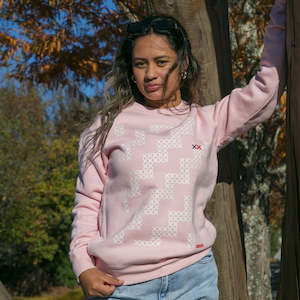 Wahine Jersey: Poutama - Pink