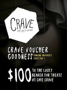 Crave $100 Gift Card