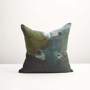 Deep Dusk Linen Cushion