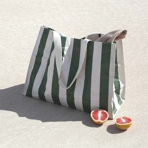 Carryall Beach Bag - Vacay Olive