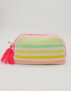 Cosmetic Bag Coloured Stripes