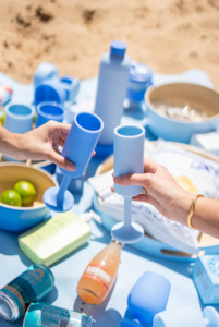 Kitchen Table: Seff Silicone Unbreakble Champagne Flutes