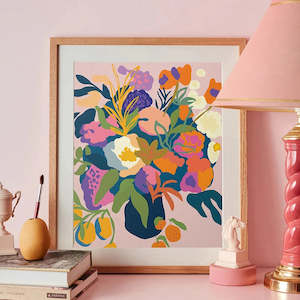 Wall Art: Paint by Numbers - In Bloom