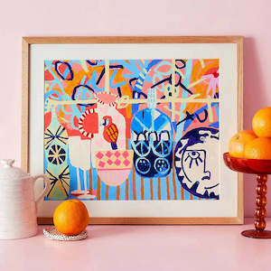 Wall Art: Paint by Numbers - Kitchen Window