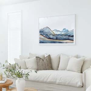 Wall Art: Mt Aspiring Landscape - A2 Print