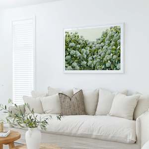 Sage Hydrangea Landscape - A2 Print