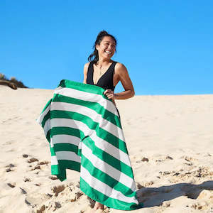 Dock Bay: Beach Towel - Cancun Green