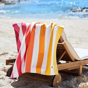 Dock Bay: Beach Towel - Peach Sunrise