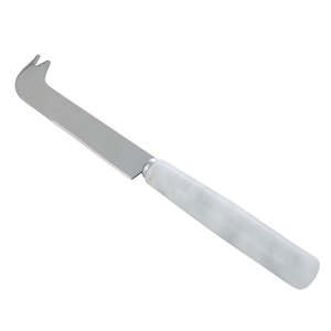 Marble Cheese Knife - White