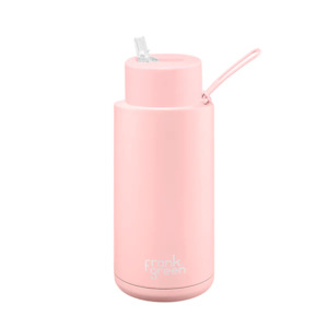 Frank Green Ceramic Reusable Bottle w Straw - 34oz