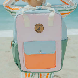 Gift Edit Kids: Mini Backpack - Sunset Colour Block