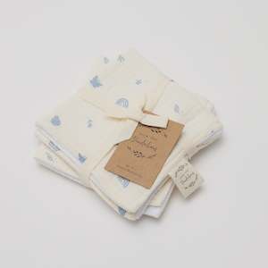 Gift Edit Kids: Wash Cloth Set of 2- Enchanted Garden