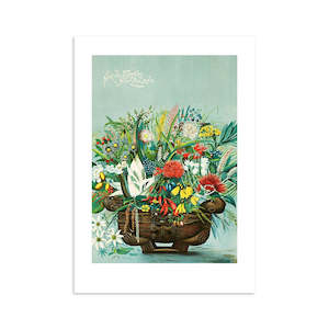 NZ Native Flowers Print