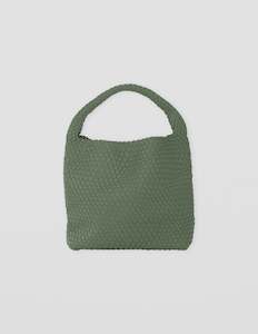 Bags Wallets: Haydee Weave Hobo - Basil