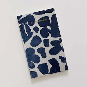 Fleurs Navy Notebook