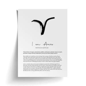 Aries A4 Print