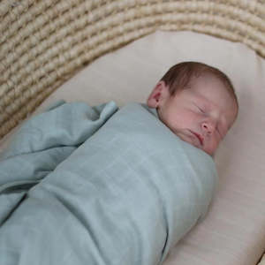 Essentials Muslin Wrap - Sage