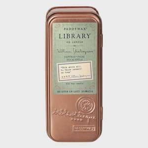 Paddywax Library Travel Tin - William Shakespeare