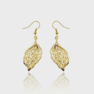 Changing Seasons Gold Stencil Earrings