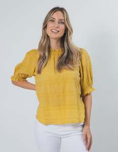 Dana Blouse Canary