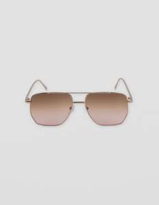 Eyewear: Sunglass Celine Gold