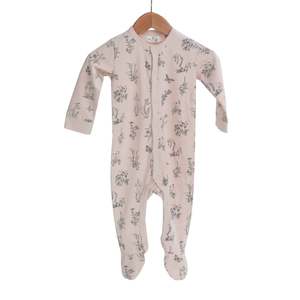 Essentials Sleep Suit - Blush Meadow